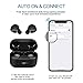 Wireless Earbuds, Bluetooth Earbuds Bluetooth 5.0 True Wireless Sport Mini Headphones Touch Control 28H Playtime Hi-Fi Stero Bass Sound Noise Cancelling Headsets, Built-in Mic (Black)