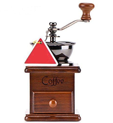 Click Here to See More Images Retro Hand Coffee Bean Grinder Home Coffee Machine Mill