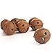 UUC Group of 20 for Primitive Look Rusty Metal Star Cutout Jingle Bells for Christmas, Holiday or Everyday Crafting and Embellishing