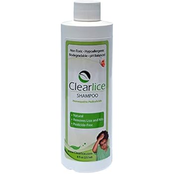 Amazon Com Clearlice Head Lice Treatment Shampoo Natural And