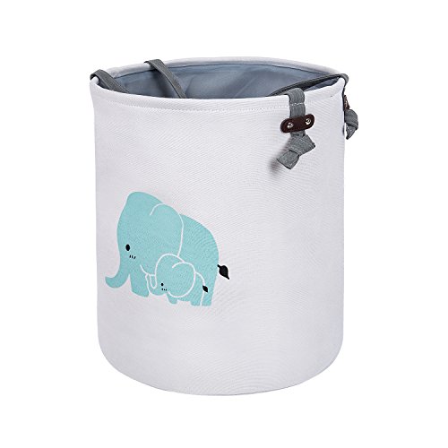 100% Cotton Canvas Storage Basket, Cotton Yarn Lining, Home Locker, Baby Toy Storage Box, Living Room Locker