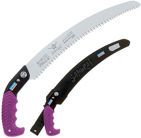 Kanzawa Samurai Taisho Curved Blade Saw 270mm GCW-270-LMH with Large-middle Teeth (with sheath) (Japan Import)