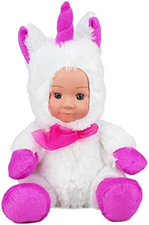 Cotton Candy Imports Fur Babies Sparkle Unicorn Soft Plush Toy Doll Stuffed Toy Pink