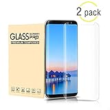 Samsung Galaxy S8 Plus Screen Protector, NiceFuse [1-Pack][HD Clear][9H Hardness][Anti-Bubble] Tempered Glass Screen Protector Compatible with Samsung Galaxy S8 Plus