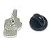 PinMaze Middle Finger - Flipping The Bird - Rude Finger Enamel Pin Small