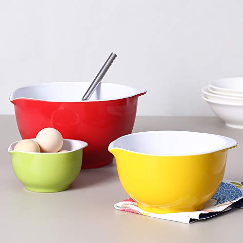 image for LIFVER Ceramic Mixing Bowl/Serving Bowl Set for Cooking, Baking, Meal 