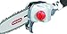 Oregon Cordless PS250 8-Inch 40V Telescoping Pole Saw with 6.0Ah Battery and Rapid Charger