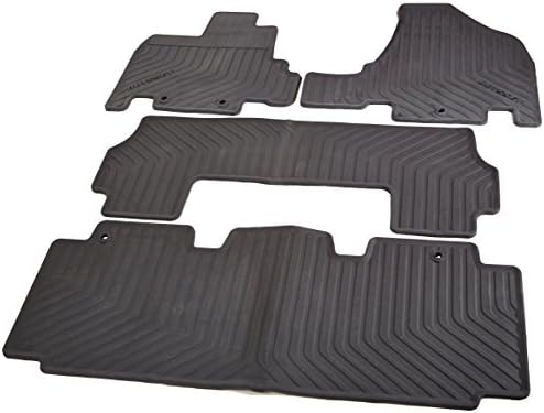 Honda All Season Floor Mats For 08p13 Tk8 110 Black Floor Mats
