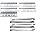 Direct store Parts Kit DG257 Replacement for Ducane 5 Burner 30500701/30500097 Gas Grill Repair Kit Stainless Steel Burners & Heat Plates