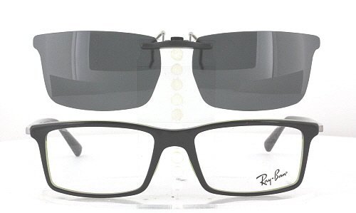 ray ban polarized clip on