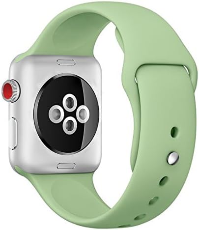 Apple Watch Band 42mm,Fendy Soft Silicone iWatch Sport Band for Apple Watch Series 3,Series 2,Series 1,Sport &amp; Edition,Mint