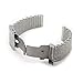 Ritche 22mm Stainless Steel Shark Mesh Milanese Watch Band Fit Lg Watch Urbane, W100, W110,ausu Zenwatch