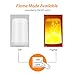 WARMOON E26 LED Flame Effect Fire Light Bulbs Flickering Fire Atmosphere Decorative Lamps for Hotel/Bars/Home Decoration/Restaurants（Upside Down Available）