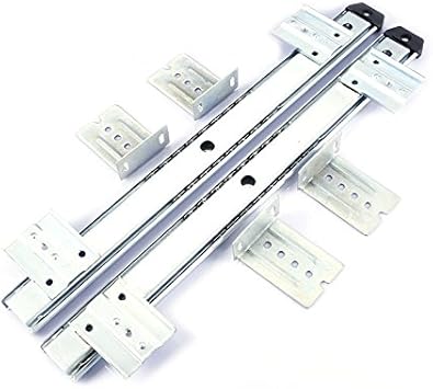 Oxsnice Furniture Drawer Slide Rail 14 Inch Computer Desk Keyboard