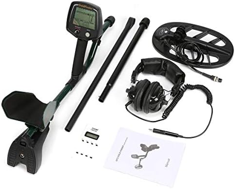 GF2 Professional Underground Metal Detector Handheld Treasure Gold Digger Finder With Headphone LCD Display