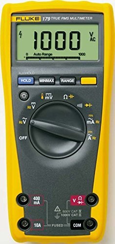 Fluke Multimeter digital FLUKE 179 TRMS AC 6000 digits 1000 VAC 1000 VDC 10 ADC [179]
