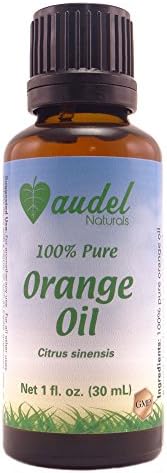 Audel Naturals Orange Oil – 100% Pure Essential Oil – 1 fl. oz. (30 ml)
