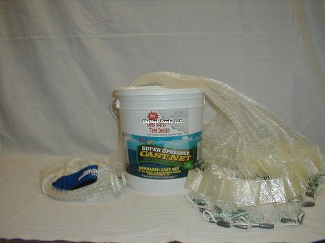 Fitec Super Spreader GS1500 Cast Net w/Tape