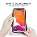 Eonfine iPhone 11 Case, Shockproof Full-Body Heavy Duty Protection with Built-in Screen Protector Rugged Armor Cover for iPhone 11 6.1 Inch 2019 Release(Black/Gray+Clear)