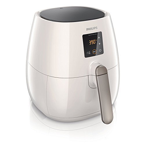 Click Here to See More Images Philips HD9230/56 Digital AirFryer with Rapid Air Technology, White (Certified Refurbished)