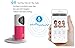 Clever Dog Smart Baby Monitor,Wireless Video Security Cameras,Night Vision Record Two Way Audio,Clever Dog Wi-Fi Camera,Monitoring with speaker,Keep Your Eye On Your Home. Colour Pink