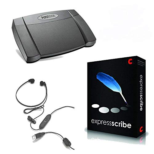 Express Scribe Pro Transcription Kit with USB Foot Pedal & USB - Want ...