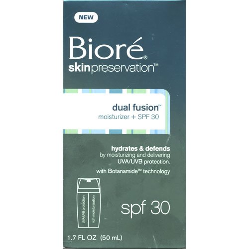 Biore skin preservation dual fusion moisturizer+SPF30 (2 pack)