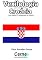 Livro Vexilologia para a bandeira da Croácia Com display TFT programado no Arduino