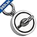 DIYMAG Double Sided Neodymium Fishing Magnet, Combined 660lbs(300KG) Pulling Force, Super Strong Fishing Magnet, Diameter 2.36inch (60mm), Perfect for Retrieving in River and Magnetic Fishing