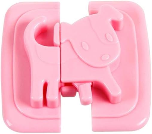 Ftfsy 4pcs Baby Safety Plastic Child Lock Cabinet Door