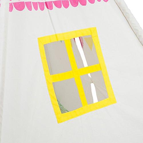 image for Marquis Products Kid's Teepee Play Tent for Kids with Carry Case, Chil
