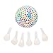 SENSORY WATER BEADS PACK + STRESS BALL FOR KIDS [20,000 Small/100 Large/6 Balloons] Squishy Water Gel Beads Pack for Sensory Kids - Best Tactile Sensory Toys for Kids with Autism ADHD & Sensory Needs