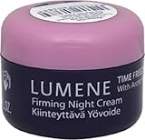 Lumene Time Freeze Firming Night Cream With Arctic Heather For Face & Neck, .05 oz NEW
