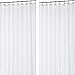 Utopia Bedding Premium Shower Curtain Heavy-Duty Waterproof Liner - 72 x 72 Inches (Clear, 2)