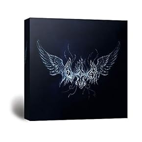 Wall26-Canvas Wall Art-Dragon Wings-Giclee Painting Wall Bedroom Living House Decoration Home Art - 12x12 inches