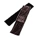 PIXNOR Silk Wig Grip Band Adjustable Head Hair Band, Pack of 2 (Brown and Black)