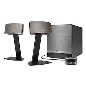 Bose Companion 50 Multimedia Luidsprekersysteem, 6,35 cm x 2,86 cm, Zwart