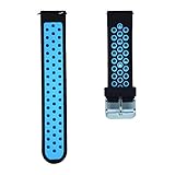 20mm Quick Release Breathable Watch Band, Silicone