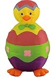 4 Foot Easter Inflatable Chick and Egg