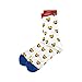 ellen Degeneres Show rainbow hearts socks