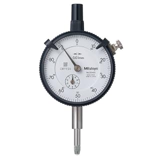Mitutoyo 2046S, High Quality 0.01mm X 10mm Dial Indicator, 0-100, Lug Back, Series 2, 8mm Stem