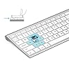 Wireless-Rechargeable-Keyboard-Mouse-Jelly-Comb-KUS015F-24G-Full-Size-Ultra-Slim-Keyboard-Mouse-Set-Combo-QWERTY-UK-Layout-for-PC-Computer-Laptop-Silver-and-White Wireless Rechargeable Keyboard Mouse, Jelly Comb KUS015F 2.4G Full Size Ultra Slim Keyboard & Mouse Set Combo QWERTY UK…