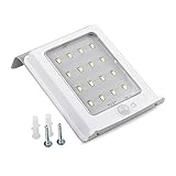 LED Solar Sensor Light, TUPELO 16 LED Waterproof Solar Powered Wireless Super Bright Light, Sensitive Motion Sensor Save Energy, Outdoor Garden Patio Path Wall Mount Secruity Lamp Light