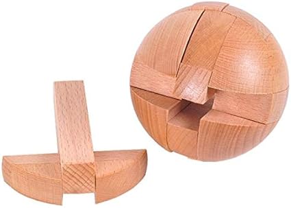 wooden sphere puzzle