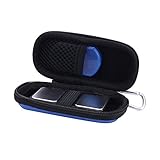 Hard Case for AliveCor Kardia Mobile Wireless 6-Lead ECG/EKG Monitor with Pill Organizer by Anellosi (Blue)