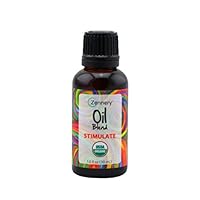 Zennery Certified Organic Stimulate Essential Oil Blend - 1 oz