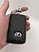 DEFTEN The New Lexus Premium Leather Car Key Chain Coin Holder Zipper Case Remote Wallet Bag for ES NX RX LX LS CT is GS UX LC RC is Suitable for All Lexus Models (Black)