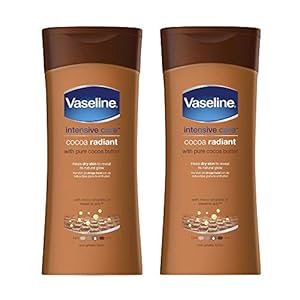 Pack-of-2-Vaseline-Intensive-Care-Body-Lotion-Cocoa-Radiant-400ml Pack of 2, Vaseline Intensive Care Body Lotion Cocoa Radiant 400ml
