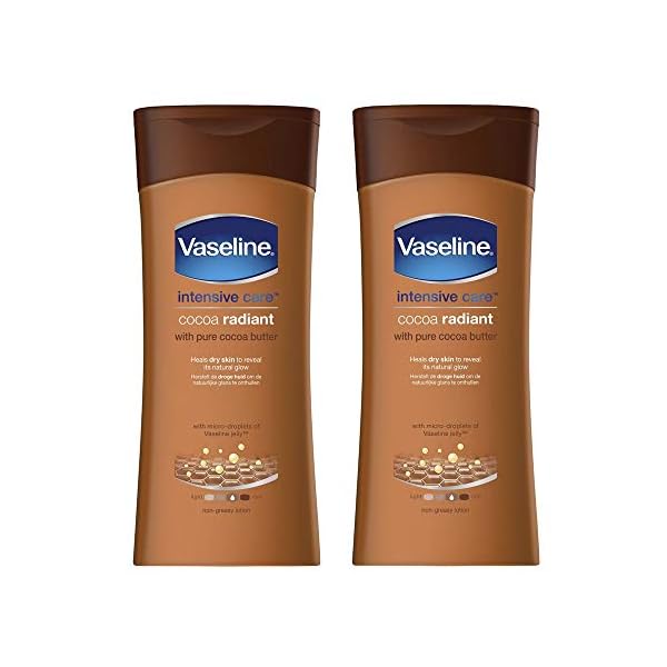 Pack-of-2-Vaseline-Intensive-Care-Body-Lotion-Cocoa-Radiant-400ml Pack of 2, Vaseline Intensive Care Body Lotion Cocoa Radiant 400ml
