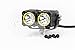 KC HiLiTES 72083 Flex Dual Clear Shield - Single